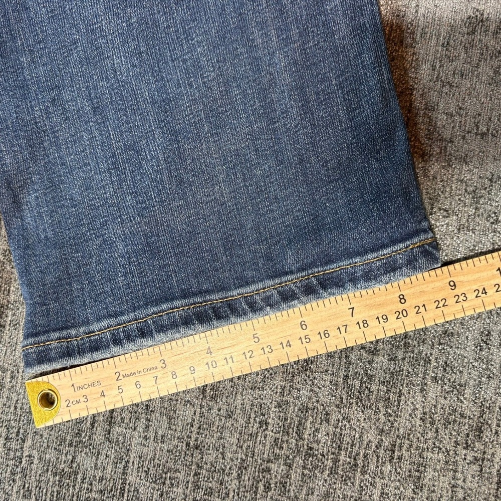 Lucky Brand Jeans W42 L32 Blue Straight Leg Medium Wash Denim - Picture 3 of 13
